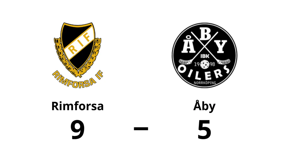 Rimforsa vann mot Åby