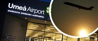 Mordhot på Umeå Airport – stoppades av pilot
