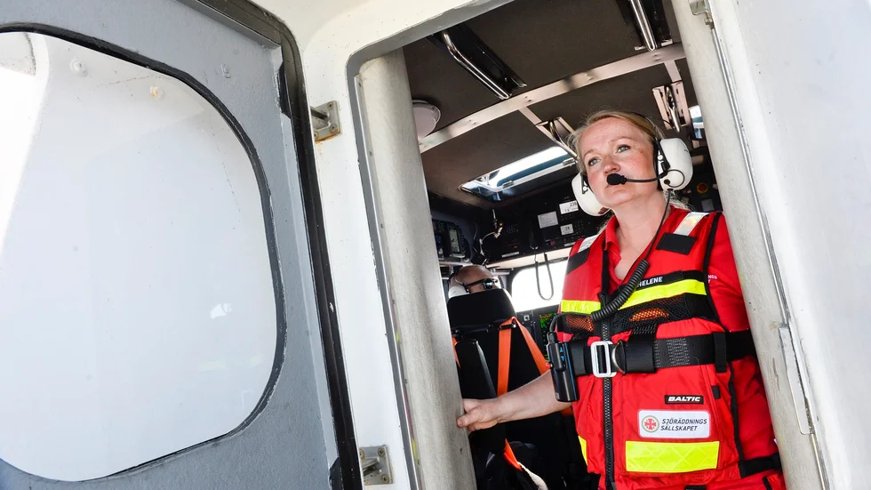 För andra säsongen är Helene Lundmark medlem i Sjöräddningssällskapet.