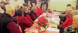 God lunch med gröt och skinkmackor