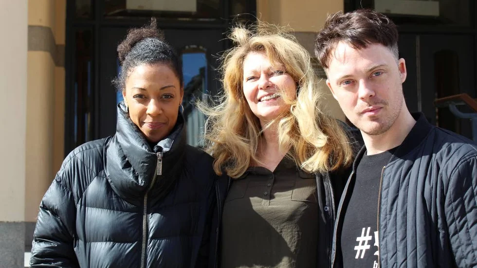 Trio. Anna Sise, Ing-Marie Carlsson och Carl Johan Karlson.