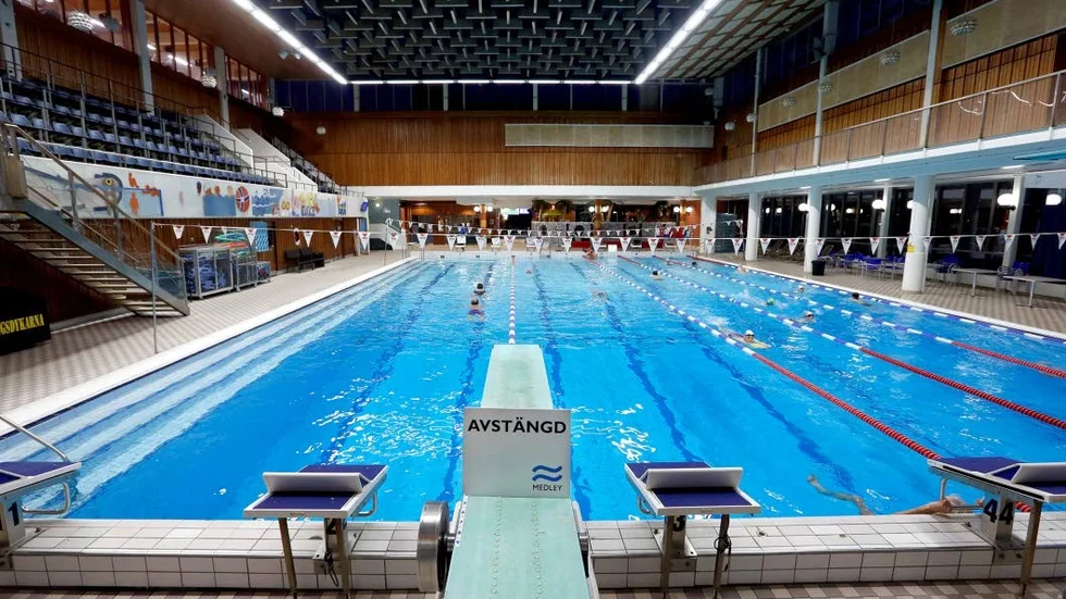 Centralbadet. Har få anmälningar om sexuella trakasserier.
