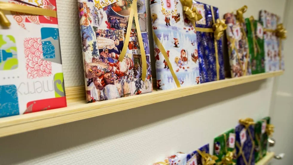 Advent. En bok per dag under advent kommer eleverna i Grytgöls skola att få öppna.