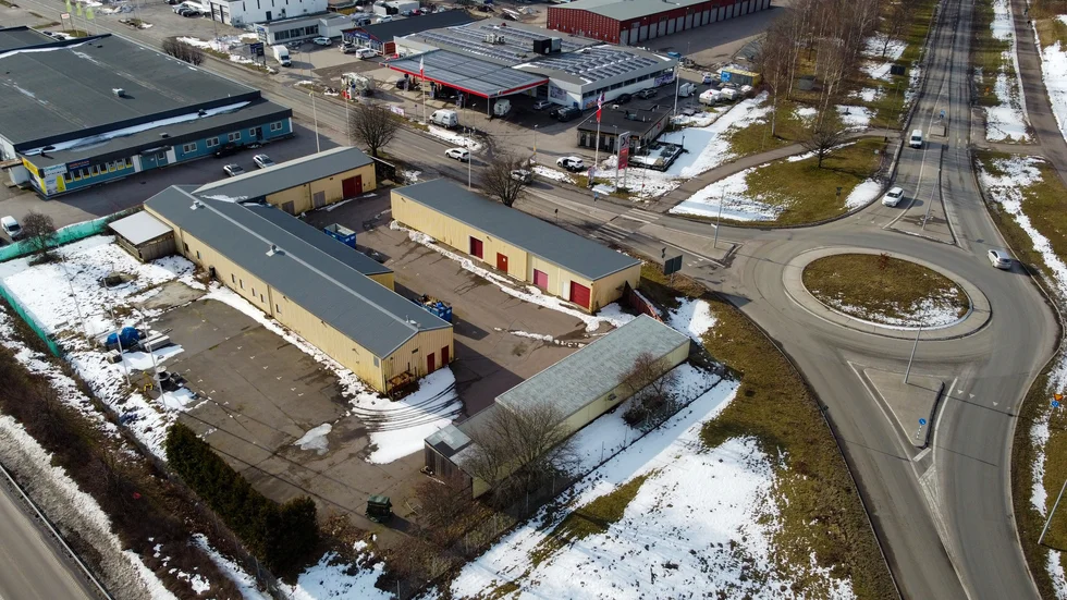 Här, i de gula hus som Platen tidigare använt sig av, beräknas den nya restaurangen öppna under 2023.