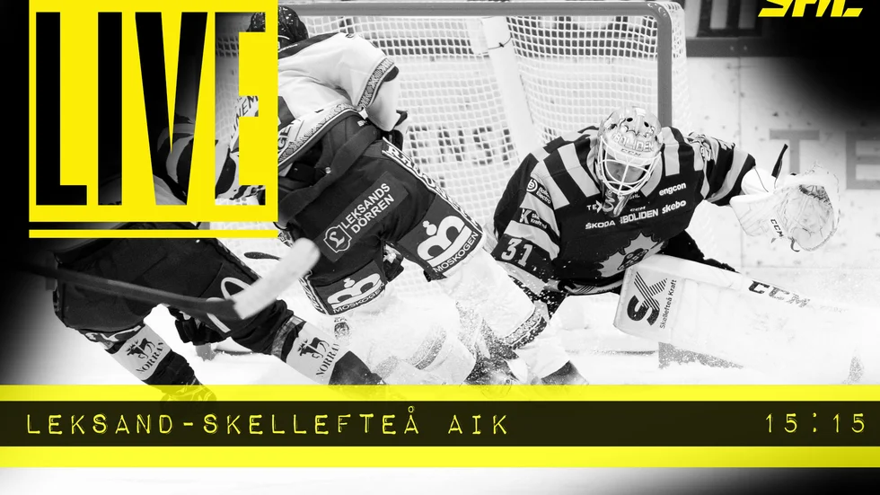 Leksand och Skellefteå AIK möts.