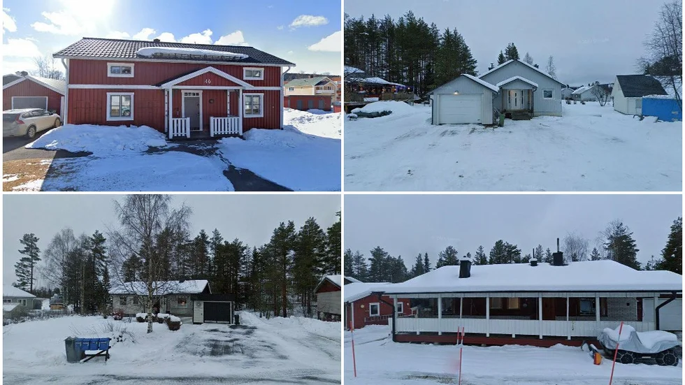 Skomakaregatan 46, Krongatan 16, Villavägen 65 och Gamla Landsvägen 95