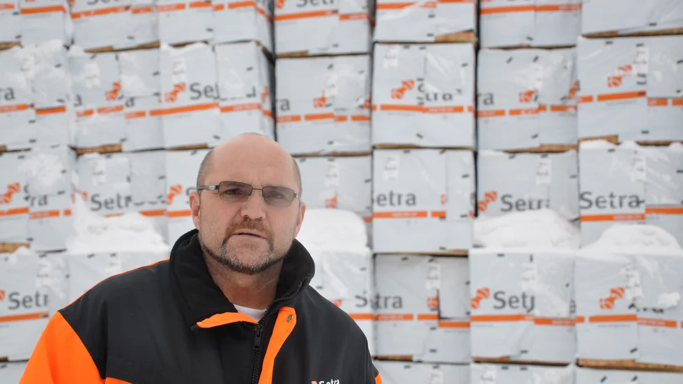 ”Vi har gått över gränsen.” Rickard Westerberg, platschef, Setra, Malå