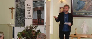 P O Enquists 80-årsdag firades