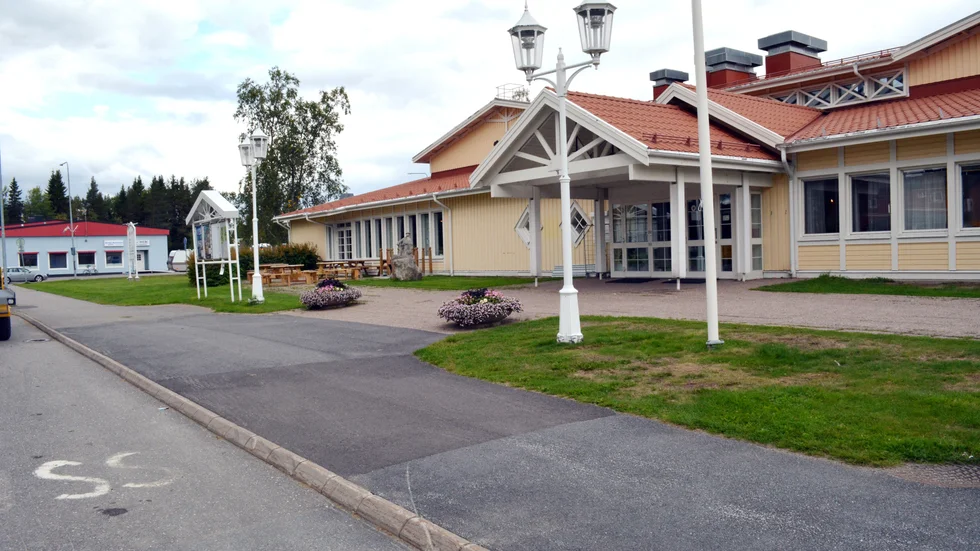 Medan Folkets hus. Politikerna i Norsjö funderar på om busstationen ska flyttas hit.