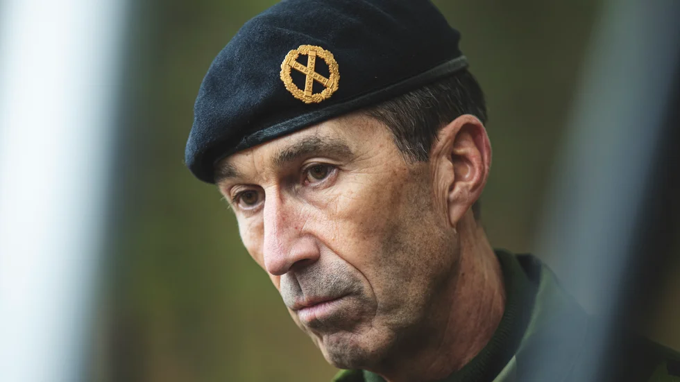 – Invasionen är ett brott mot folkrätten och mot våra mest grundläggande värderingar och principer, säger överbefälhavare Micael Bydén. Arkivbild.
