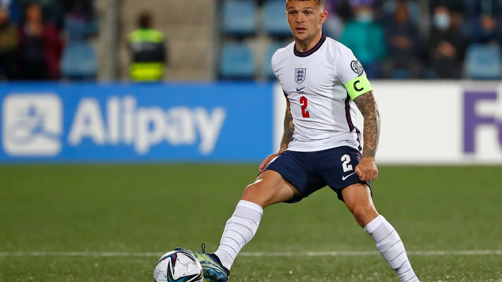 Kieran Trippier är Newcastles första värvning sedan ägarbytet. Arkivbild.