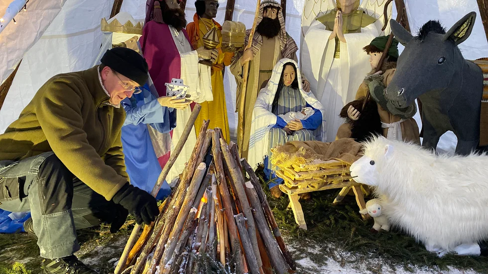 Murray McBride har alltid fascinerats av berättelsen och budskapet i julevangeliet. Nu har han tagit intresset ett steg till.