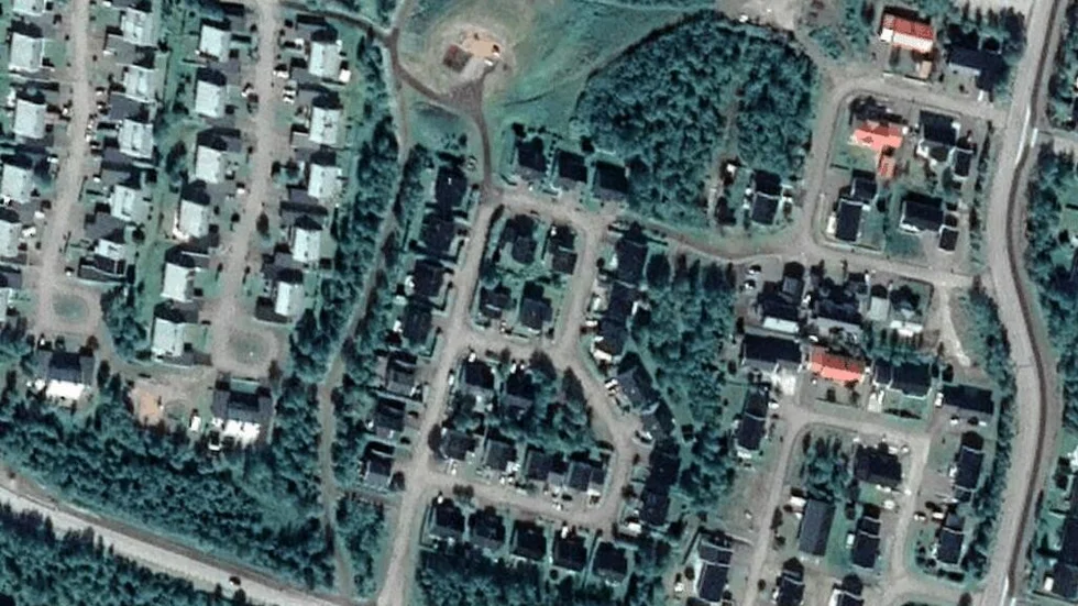 Området kring Lavinvägen 12