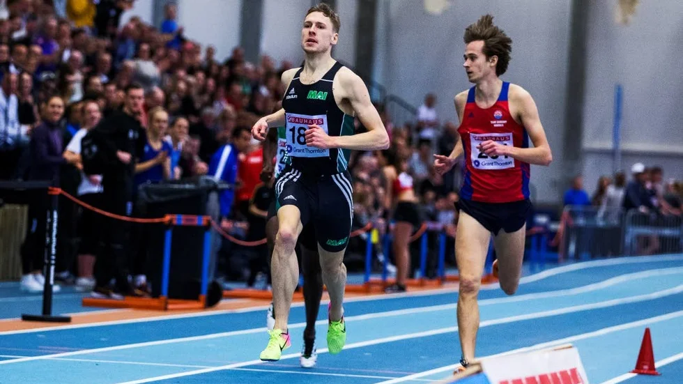 Jonas Leanderson, svensk mästare som siktar mot EM på 3000 meter.