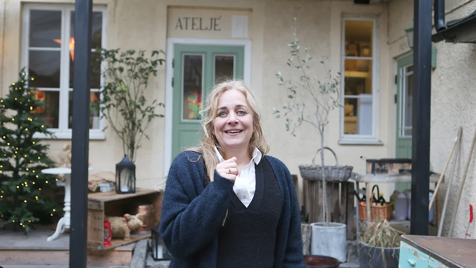 "Det var som Mamma mia på riktigt" säger skådespelerskan  Lia Boysen om att driva krog på Gotland när det var som mest att göra i somras.