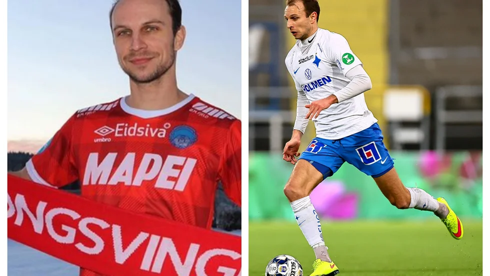Lars Krogh Gerson har hittat målformen. 