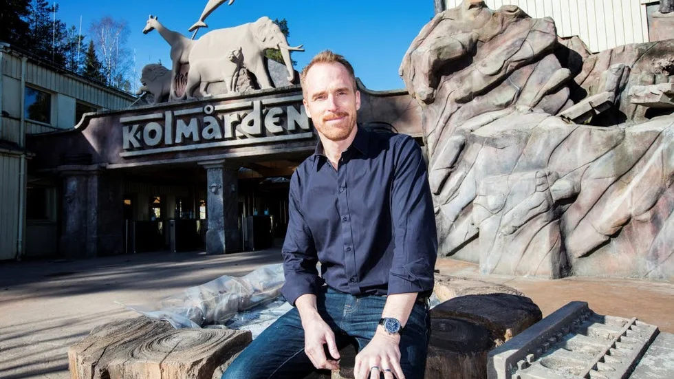 Christer Fogelmarck, vd Parks and Resorts, kan glädjas åt rekord i koncernen. Men för Kolmårdens djurpark handlade 2017 om en liten dipp.