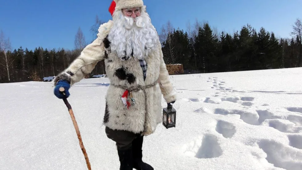 Museets alldeles egen tomte har lovat komma på besök på lördag.