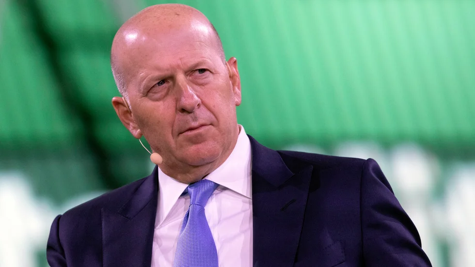 Goldman Sachs vd David Solomon. Arkivbild.