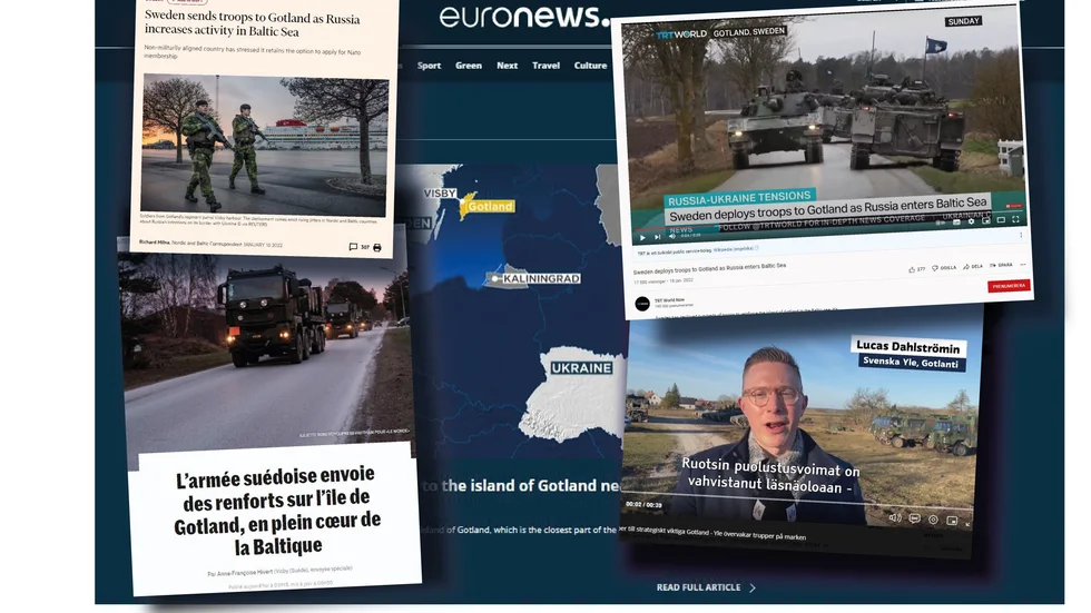 Gotland har hamnat i fokus på ett nytt sätt, inte som ett attraktivt turistmål utan nu i centrum när den militära aktiviteten ökar.