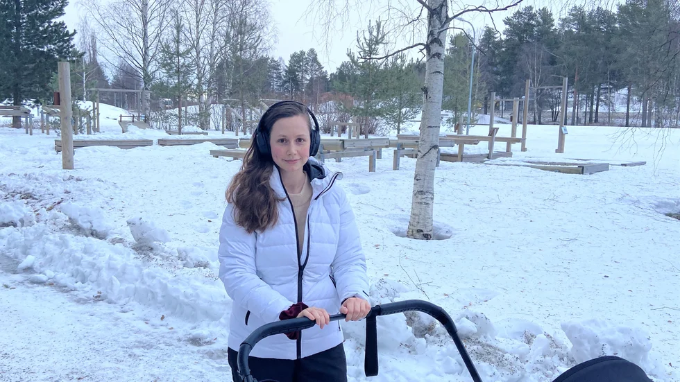 Josefin Eliasson passerar ofta utegymmet vid Lulsundskanalen och ser att det används mycket. Hon hade gärna sett ett utegym ännu mer centralt beläget i Luleå.