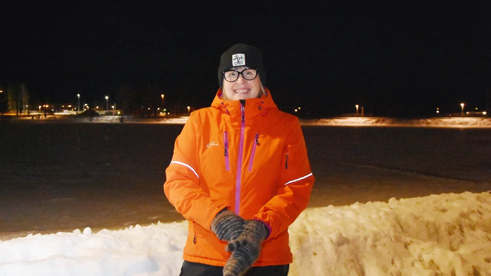 Pernilla Östlund vill att Bodens kommun ordnar med ett vinterbad för allmänheten. En möjlig plats är Lillavan vid Hildursborg där det finns tillgång till bastu.