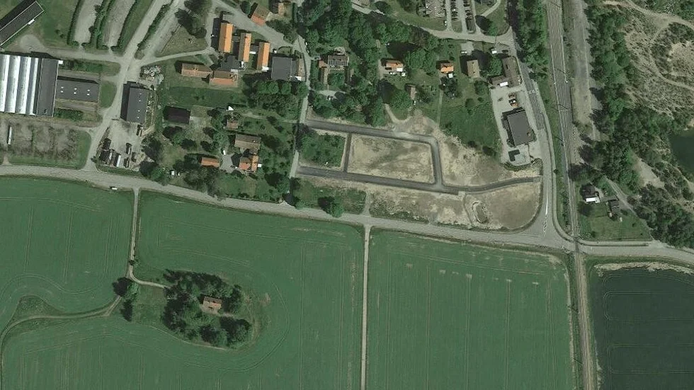Området kring Fruktträdgårdsvägen 4A