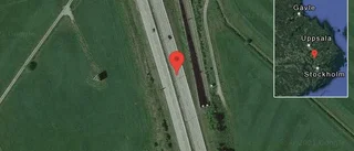Stopp på E4 på grund av olycka med flera personbilar