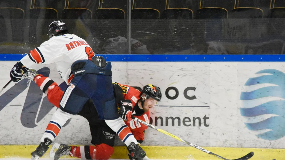 Mattias Törnqvist var på nytt Lejons bästa spelare, men denna gång räckte in hans fina insats.