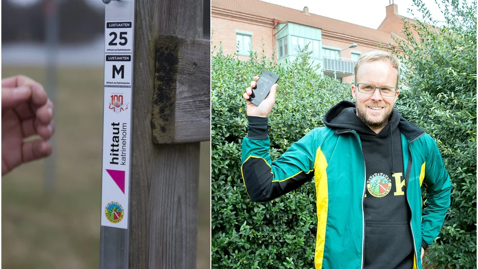 Klas Bringert är projektledare för Hittaut, som arrangeras av Katrineholms orienteringsklubb.