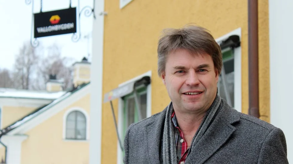 Vallonbygdens vd Hans-Erik Olofsson presenterar idag den nya organisationen för personalen.