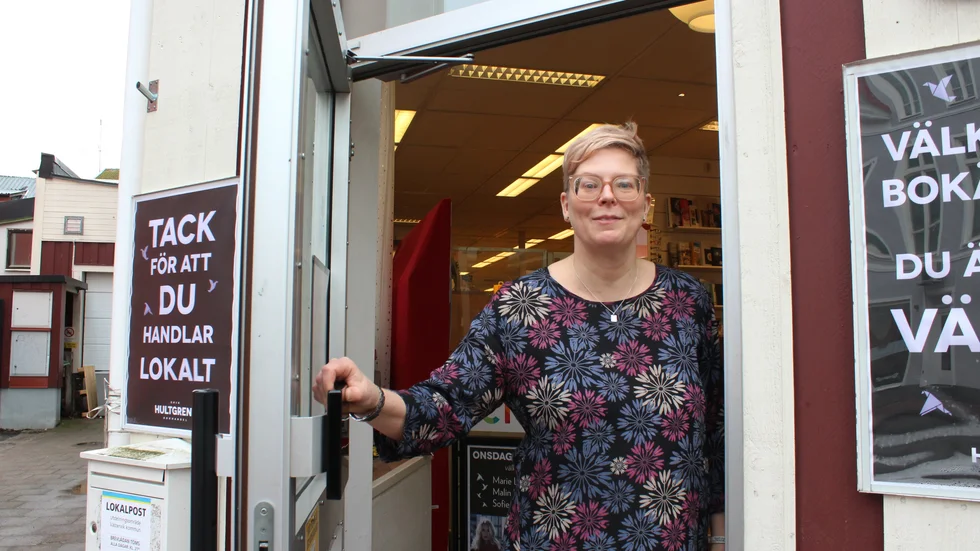 Malin Wall driver bokhandeln i Västervik tillsammans med sin man. Snart kan hon dessutom titulera sig vårtalare. Talet kommer också att kunna höras på kommunens hemsida.