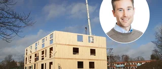 Nya hyresrätter byggs i Strängnäs – inflyttning om ett år: "Statligt investeringsstöd ger lägre hyror"