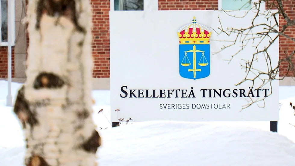 Rättegången om skoterhärvan fortsätter på måndag i Skellefteå. Arkivbild: Johan Haglind