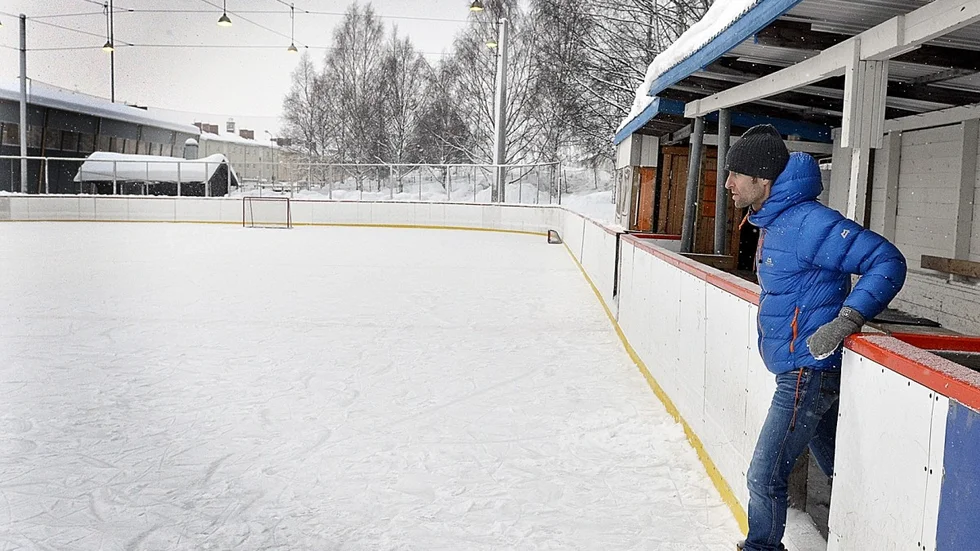 Anders Forsberg efter beskedet att han fått sparken. Arkivbild: Jeanette Lövgren