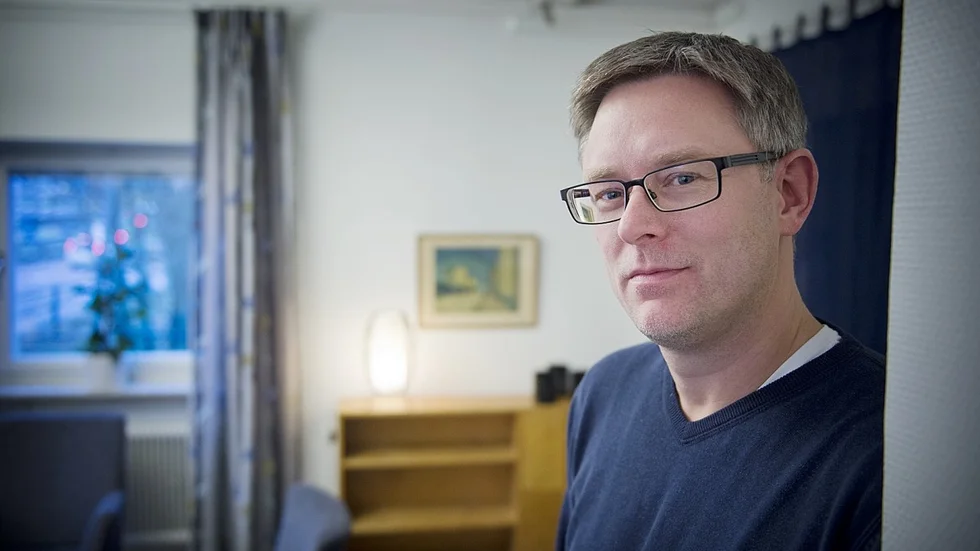 Roger Marklund arbetar på Oden öppenvård, Skellefteå.