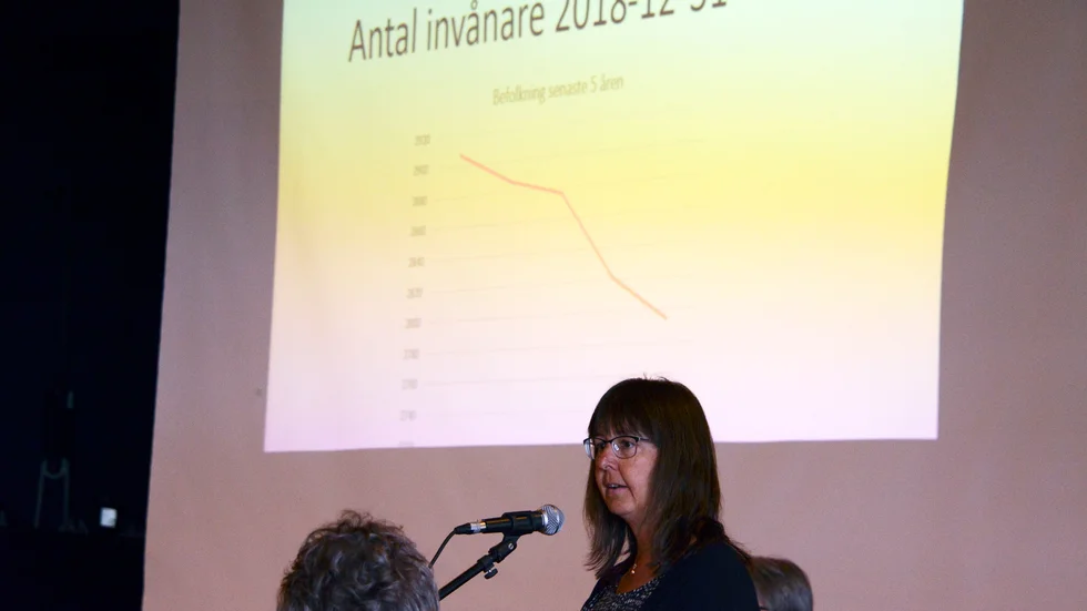 Minus elva miljoner kronor, och sedan årskiftet under 2800 invånare. Arjeplogs kommuns ekonomichef Nina Lestander sa att man måste sänka sina kostnader rejält kommande år för att leva upp till de ekonomiska målen.