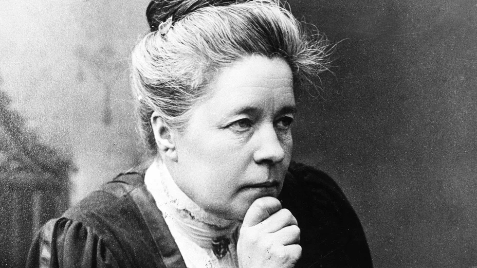 Selma Lagerlöf (1858–1940), författare och liberal politiker, kämpade för kvinnors rösträtt.