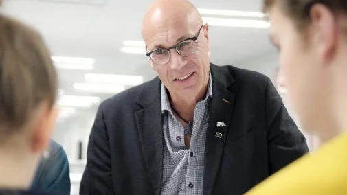 Tommy Lindmark är IT-strateg på gymnasiekontoret i Skellefteå.