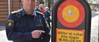Trafikreglerna som gäller för cyklister - den skylten har skellefteborna inte koll på