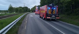 Personbil körde av vägen