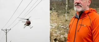 Efter stormarna • Helikopterkoll av 300 mil elledning över hela ön – Geab varnar djurägare