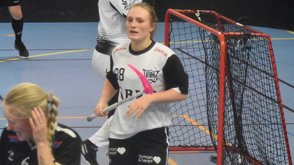 Emma Sjökvist svarade för tre mål när VIBK vann med 4-3 borta mot Ryd.