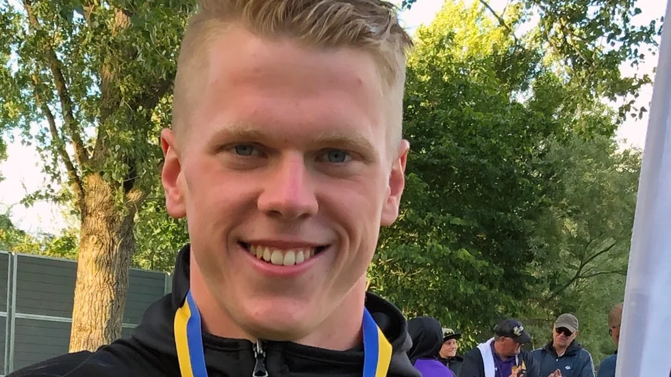 Tom Andersson tog medalj.