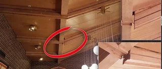 Kyrkan stängd – takbjälke gav vika