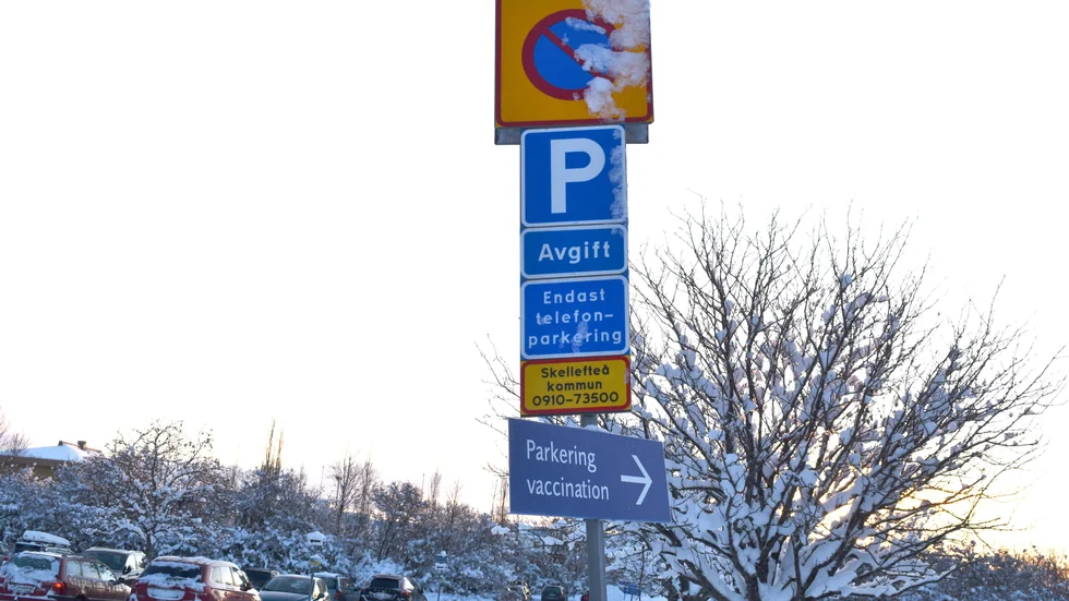 Den centrala vaccinationsmottagningen på Anderstorp är i gång.