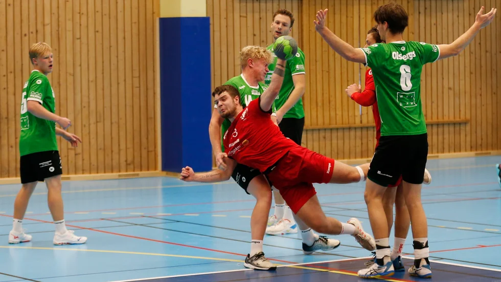 VHF:s Oliver Meijer gjorde fyra mål mot Eksjö.