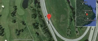 Stopp på E4 på grund av trafikolycka med en personbil