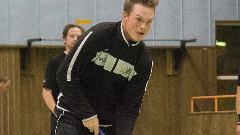 Redo för comeback. Johan Renberg är tillbaka i träning efter skada. Arkivbild: GÖRAN WESTERLUND