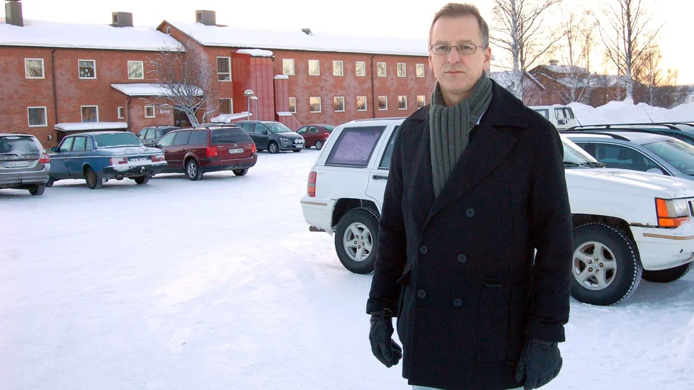 Planerar bostäder. De planerade nya ettorna och tvåorna är i första hand till för ungdomar och ensamstående, enligt Sune Eriksson. Arkivbild: Lennart Enkvist